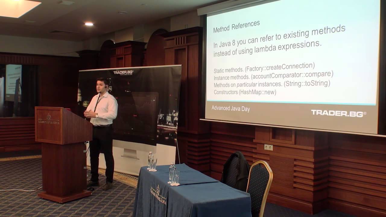 Trader.bg: Advanced Java Day - What is new in JDK 8 - YouTube