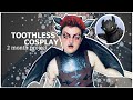 My BIGGEST Cosplay Project EVER! | Toothless, How To Train Your Dragon [CC]