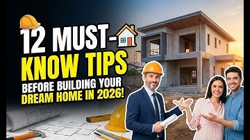 12 Must-Know Tips Before Building Your Dream Home in 2026!
