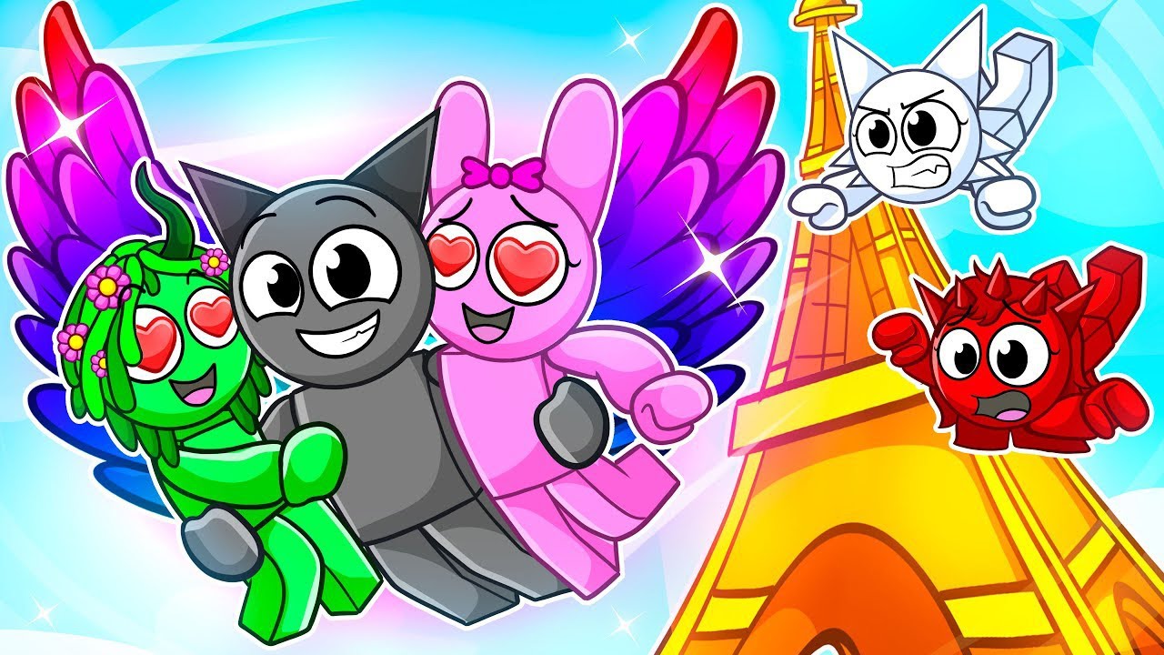 ¡Mi novia me engañó, así que me enganché con chicas en la torre de escalada y salto de Roblox!