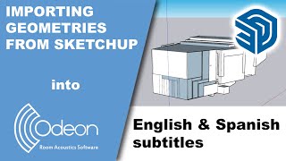 Importing geometries from SketchUp to ODEON with SU2Odeon 3 - ODEON tutorial screenshot 4