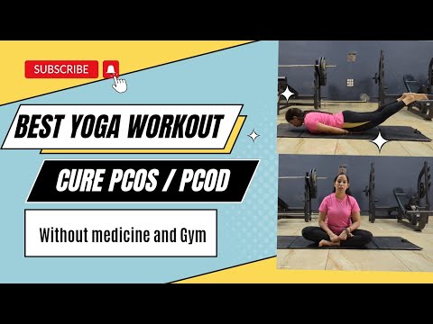 Best Yoga Workout | Cure PCOS / PCOD Without Gym And Medicine | # ...