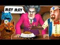 МИСС ТИ стала КОТОМ Обновление Miss T Scary Teacher 3D ДЕЛАЮ КОНЦОВКУ против Злая Учительница