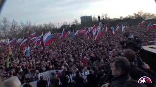 Севастополь встал против фашизма! 50 000 горожан поют Вставай, страна огромная!