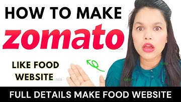 how to make website like Zomato | how to make food delivery website like zomato Swiggy #zomatoclone