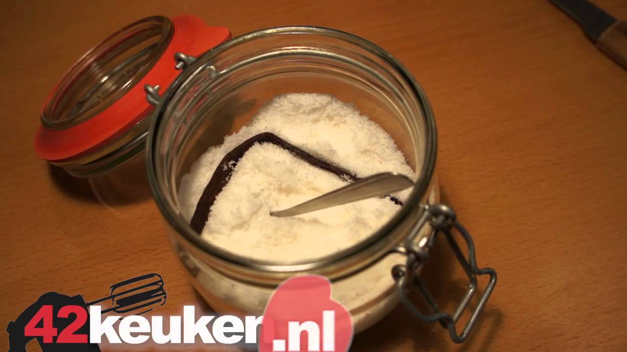 vanillesuiker maak je zelf