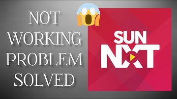 Solve "Sun NXT" App Not Working Problem |SR27SOLUTIONS