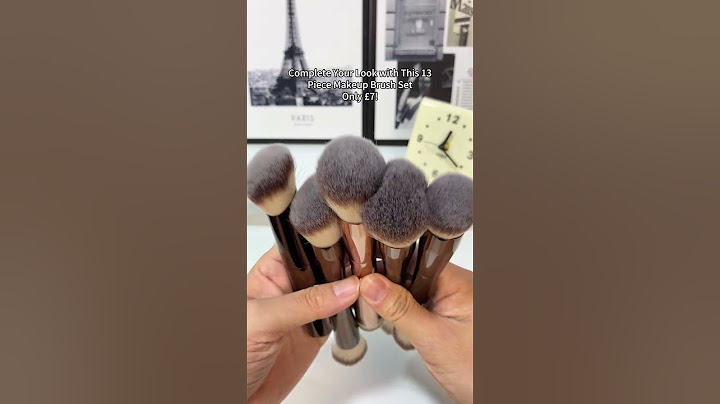 Discover the BEST Luxury Makeup Set! #makeupbrushset #foundation #beauty