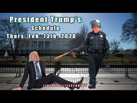 president-trump's-schedule-thurs.-feb.-13th-2020