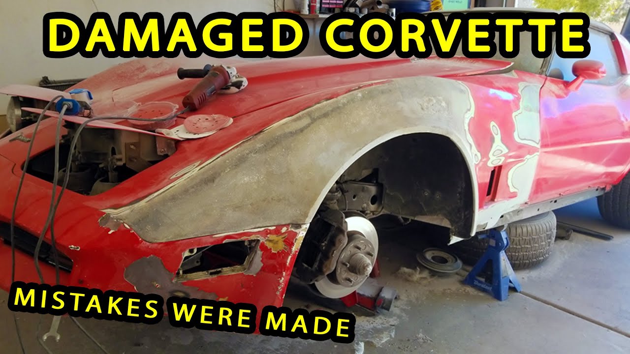 How NOT to Repair Fiberglass on a C3 Corvette YouTube