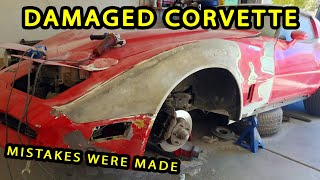 How NOT to Repair Fiberglass on a C3 Corvette