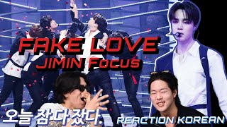 BTS(방탄소년단) 지민(JI MIN) 직캠 4K 'FAKE LOVE' (FOCUS FanCam) | 내일 출근 못하겠네...큰일났네? 😱🔥🔥 | ENG, SPA, POR, JPN