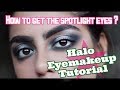 How to do Halo Eyemakeup | Easy Halo eye makeup tutorial | step by step Halo eyemakeup