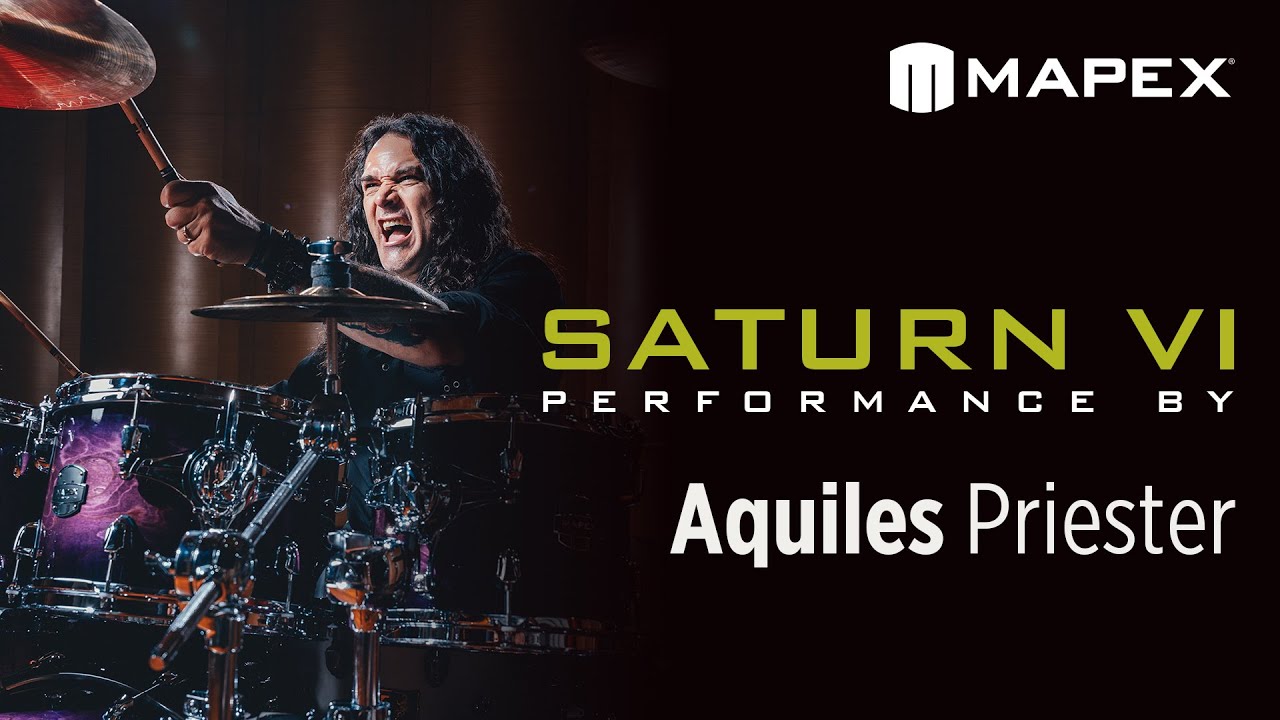 Mapex Saturn VI Playthrough – Aquiles Priester Plays “Savior” by Hangar