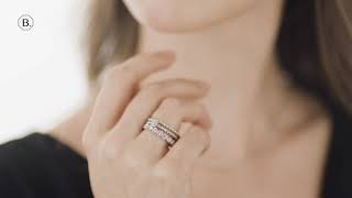 Stackable ring set
