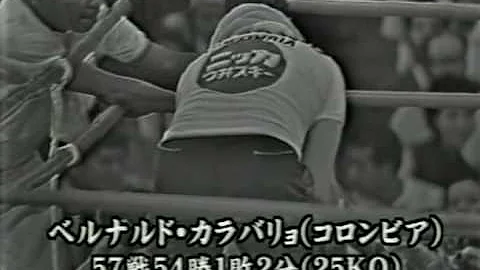 Masahiko  Fighting Harada vs Bernardo Caraballo