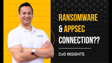 What does ransomware have to do with application security?