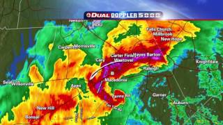 2011 04 16 wral tv live tornado coverage 330pm to 400pm