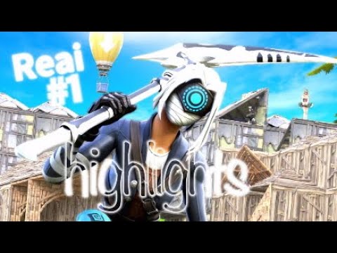 ReAi|highlights＃1 [直差し][フォートナイト][キル集]