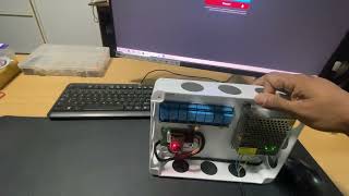 ESP32 Module flashed with Tasmota to control 8 Channel Relay controlled over wifi.