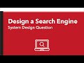 CS Interview Question: Design a Search Engine #csinterview #designquestion #ace #software #Facebook