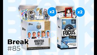 Break #84 #85 Chrome Premier Leauge + Gold PL &amp; 2x Focus Argentina + 2x Team Set Argentina
