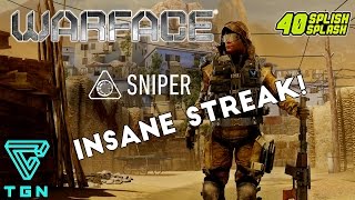 INSANE 15 MEN SNIPER STREAK - WARFACE LIVE GAMEPLAY (PC 1080p 60fps)