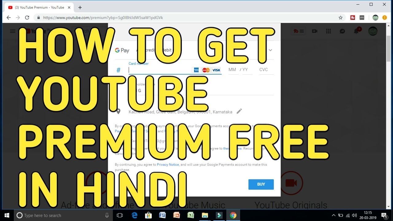 youtube premium free mod