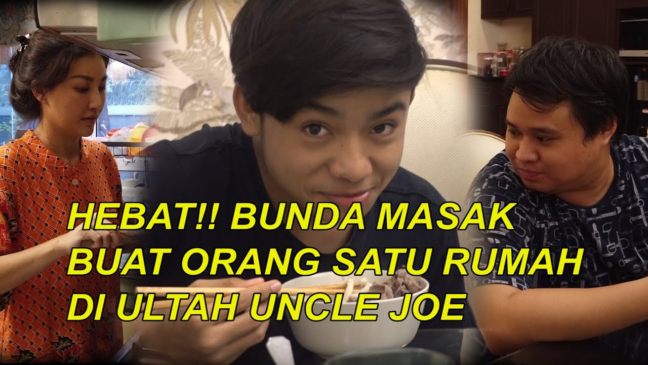 The Onsu Family - HEBAT!! Bunda masak buat orang satu rumah di Ultah Uncle Joe