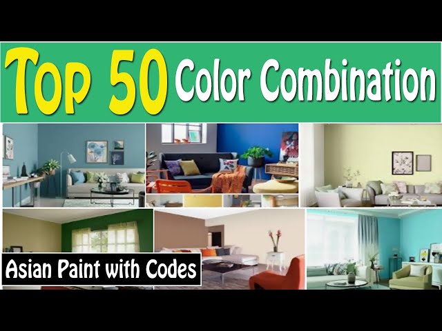 Asian Paint Color Combination Code