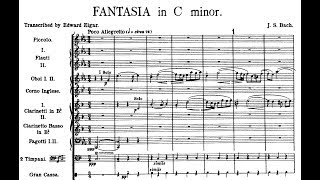 Edward Elgar - Fantasia & Fugue in C minor, Op. 86 (after Bach, BWV 537)