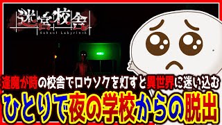 【#迷宮校舎】複雑な迷宮と化した校舎から脱出するオオサンショウウオ！！！【新人VTuber/半崎ウイネコ】【School Labyrinth】