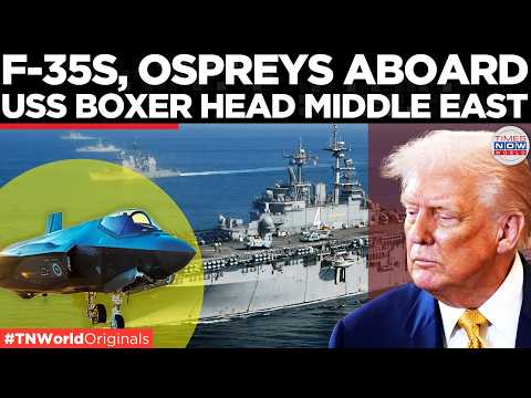 USS BOXER DEPLOYS: 4,500 Marines, F-35s Head Middle East | US-Iran War -  YouTube