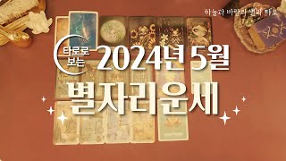 타로 | 2024년 5월 별자리운세 (feat. 고스티 카드커버)