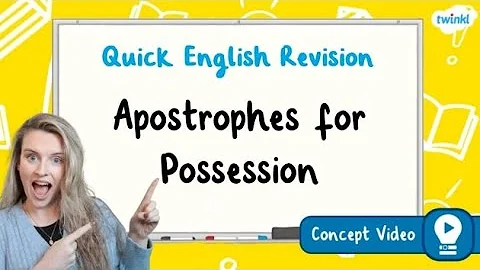 How Do You Use Apostrophes for Possession? | KS2 English Concept for Kids