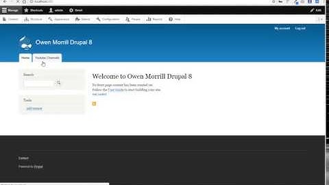 Add/edit navigation in Drupal 8 | Site Builders & Authors