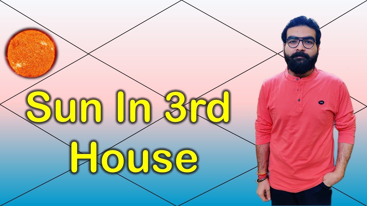 Sun in 3rd House | Vedic Astrology