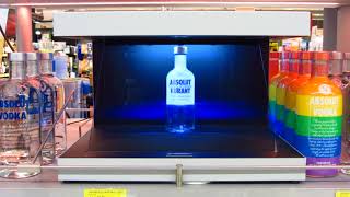 3D-Hologram For Supermarket