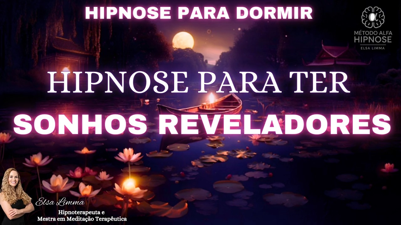 Hipnose para Dormir para ter  Sonhos reveladores, RECEBA INTUIÇÃO DURANTE O SONO