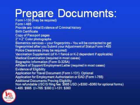 Adjustment of Status Process to Green Card, becoming accustomed accommodation of