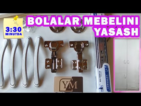 Oddiy bolalar mebel yasash| Изготовление простой детской мебели|  Making simple children's furniture