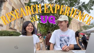 Research Experience At Uq Orientation Week At The University Of Queensland