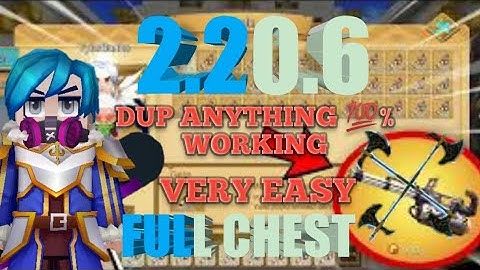 Blockman go || new duplication 2.20.6!!! in sky block || latest duplication glitch ||