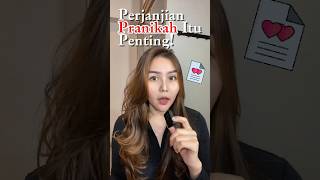 Perjanjian pranikah itu penting yaa! #pranikah #prenup #notaris
