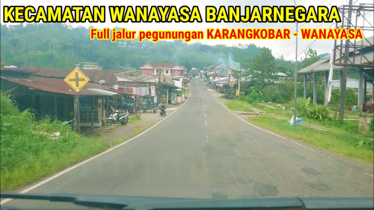 TERKINI ‼️ Jalur KARANGKOBAR ke WANAYASA, kecamatan pegunungan di BANJARNEGARA
