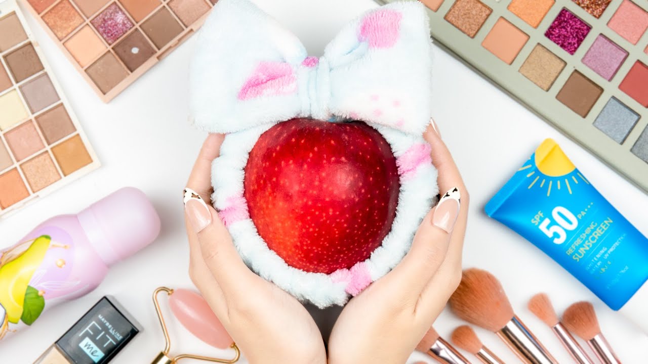 Makeup on Apple 🍎 with Chill Music #2 | Satisfying Visuals