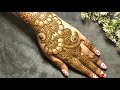💝Simple Back hand mehndi design😍#viral #youtube #trending #mehndi #henna 