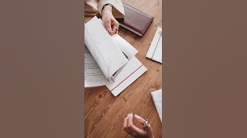 Person Browsing Through a Book