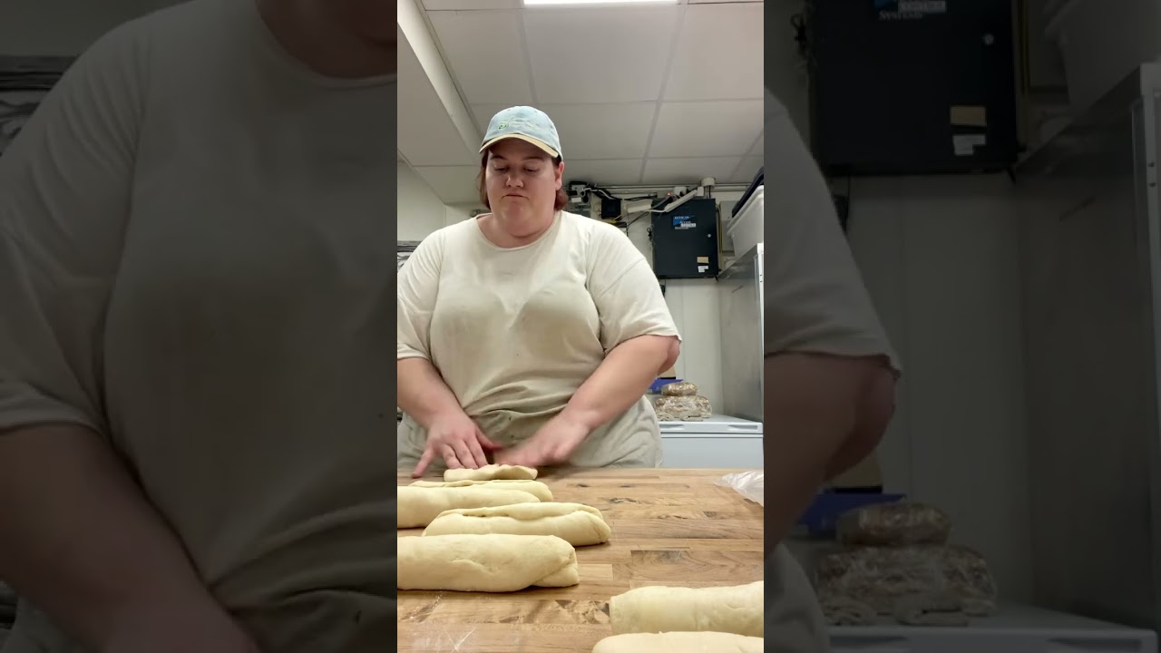 breaking bread— bagel, pre shaping 