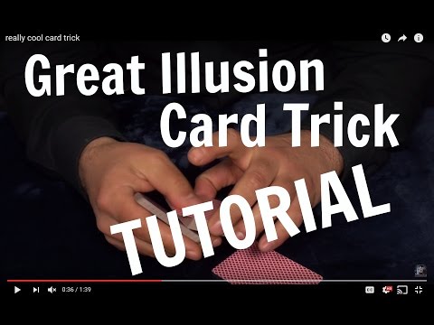 Great Illusion Card Trick Tutorial - Card Tricks Revealed